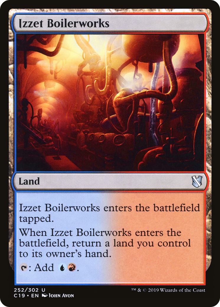 Izzet Boilerworks (C19-252) [Commander 2019]