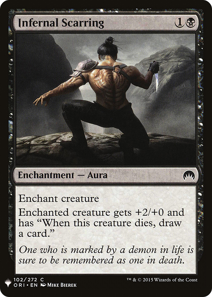 Infernal Scarring (LIST-102) [The List]