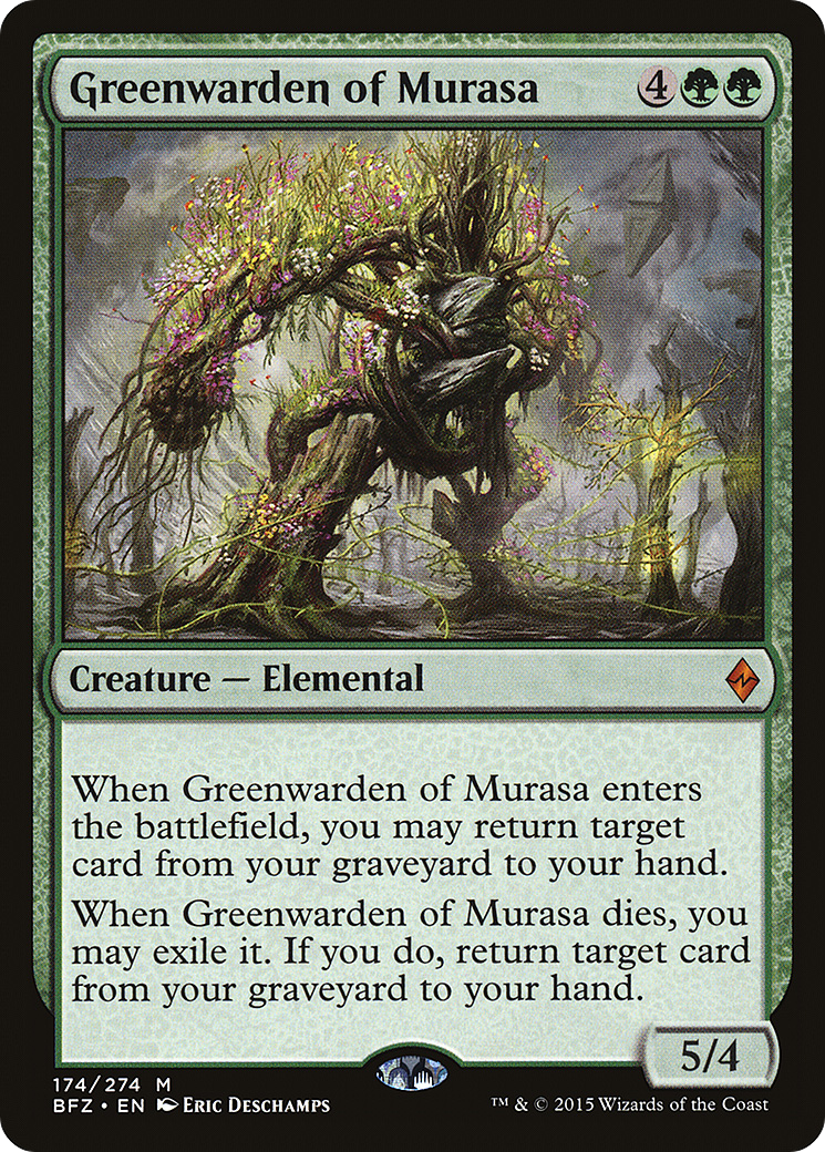 Greenwarden of Murasa (BFZ-174) [Battle for Zendikar] Foil