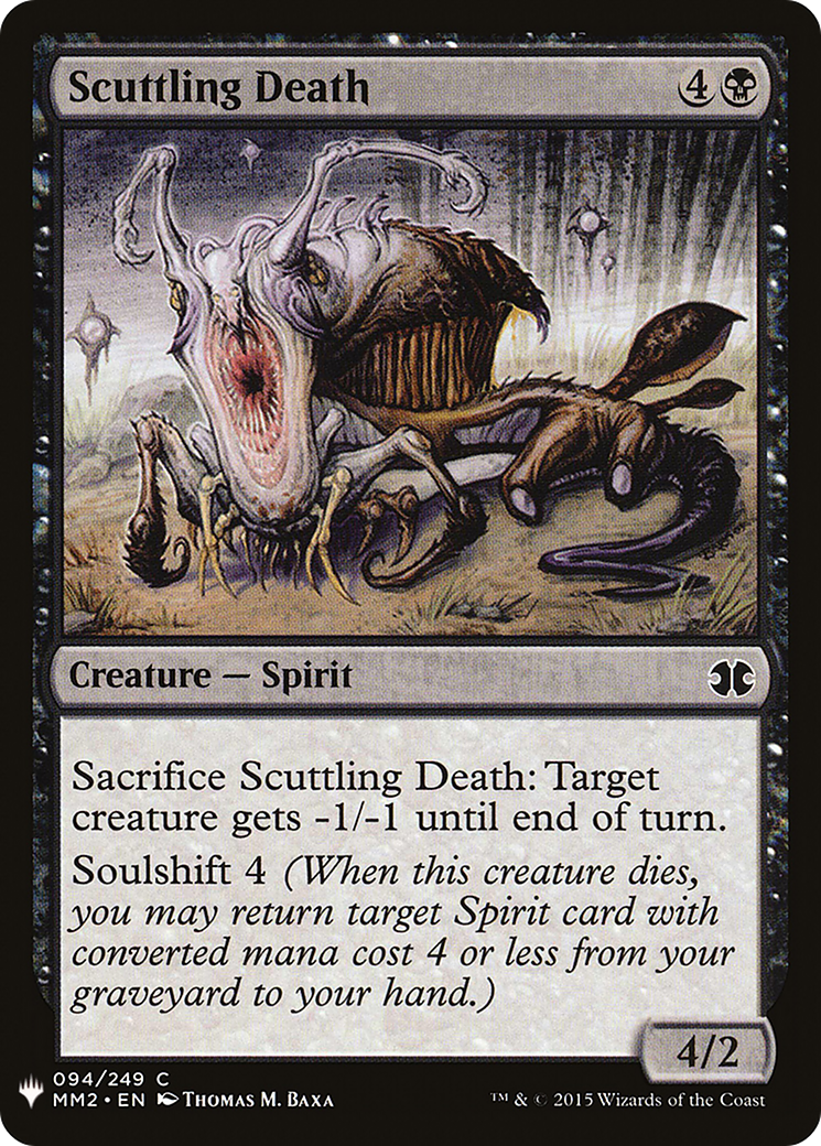 Scuttling Death (LIST-094) [The List]