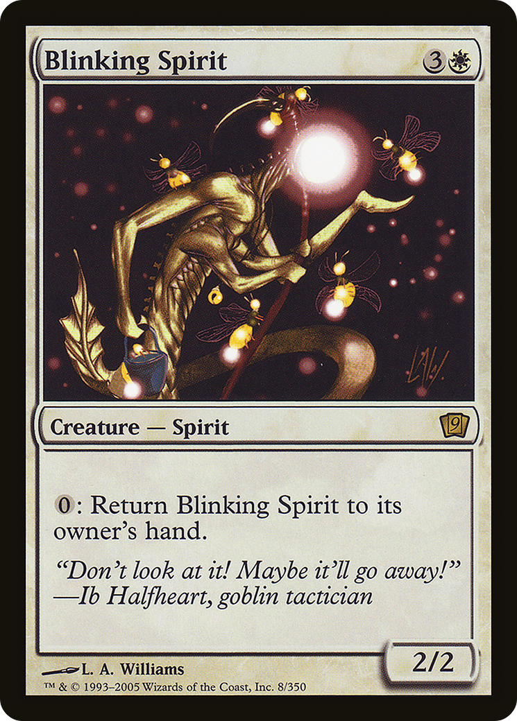 Blinking Spirit (9ED-008) [9th Edition] Foil