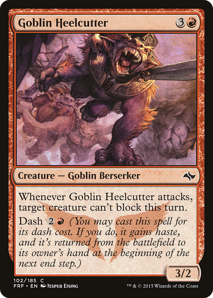Goblin Heelcutter (FRF-102) [Fate Reforged] Foil