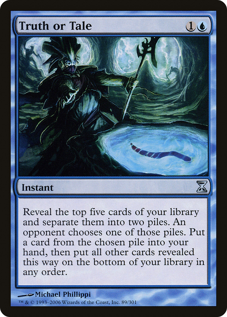 Truth or Tale (TSP-089) [Time Spiral] Foil
