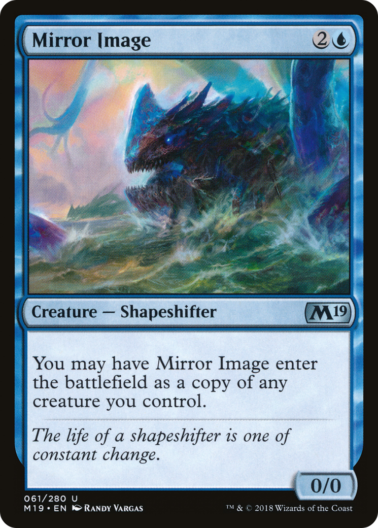Mirror Image (M19-061) [Core Set 2019] Foil