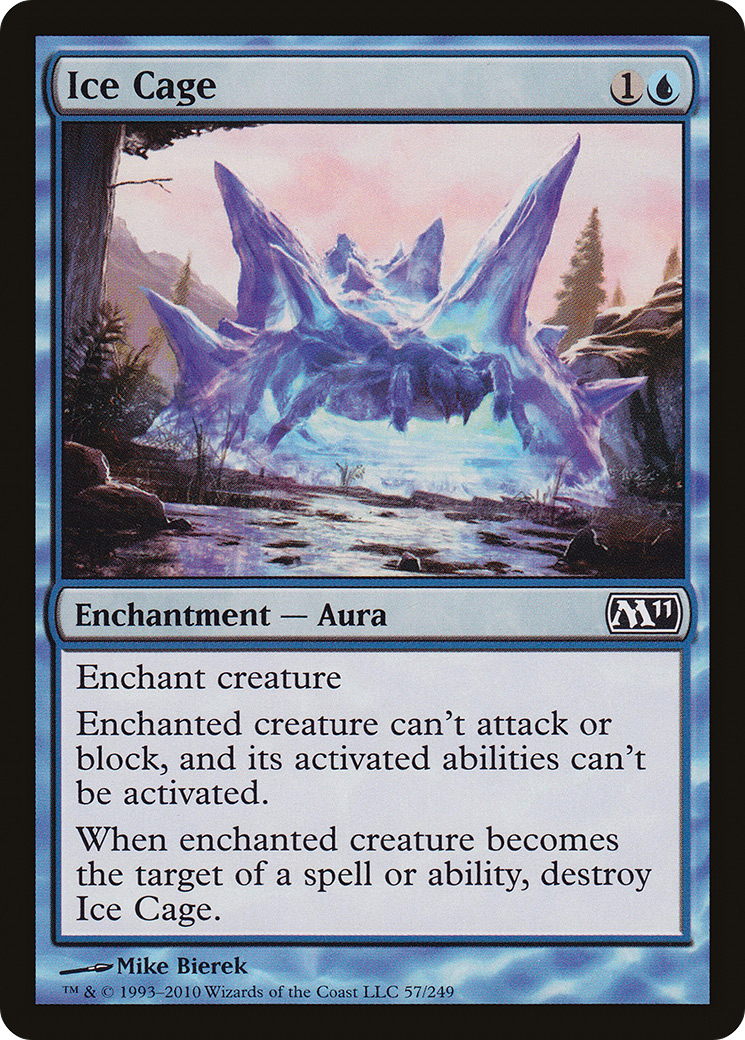 Ice Cage (M11-057) [Magic 2011] Foil