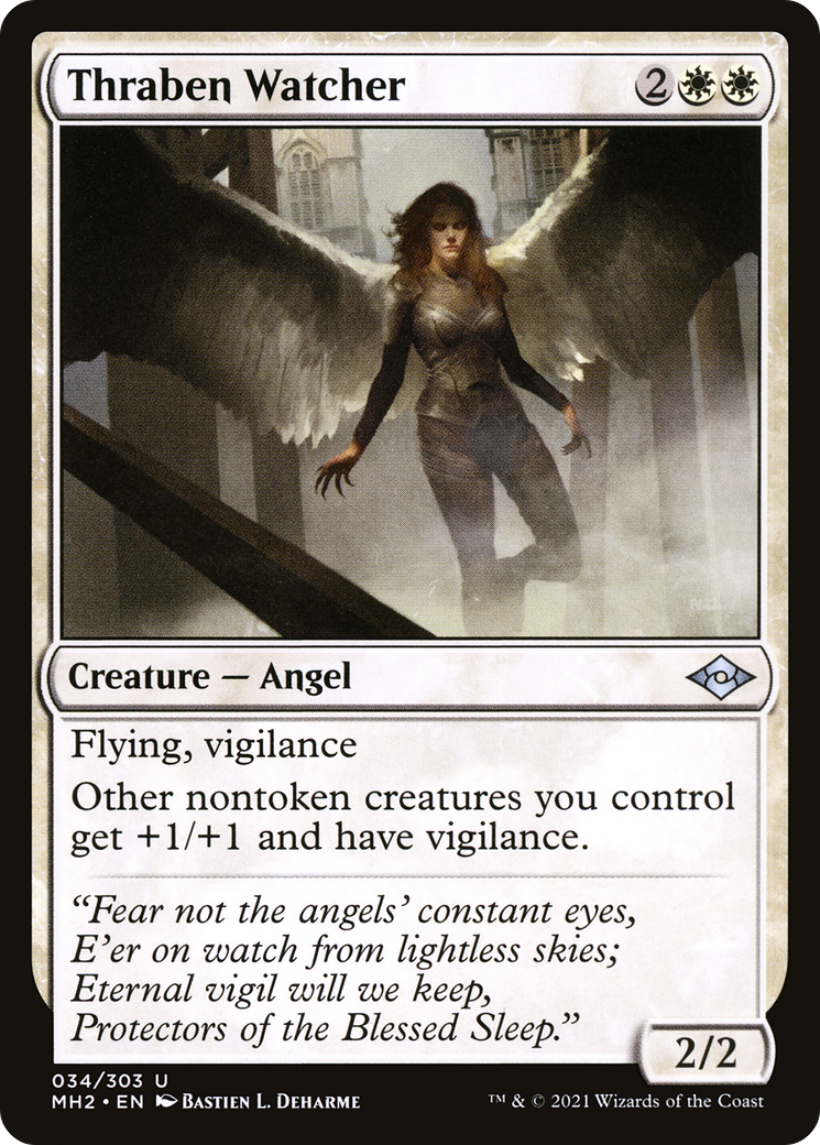 Thraben Watcher (MH2-034) [Modern Horizons 2] Foil