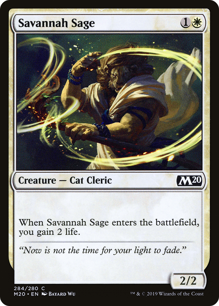 Savannah Sage (M20-284) [Core Set 2020]