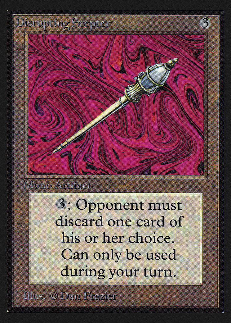Disrupting Scepter (IE) (IED-243) [Intl. Collectors' Edition]