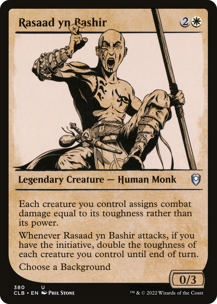 Rasaad yn Bashir - Showcase [Commander Legends: Battle for Baldur's Gate]
