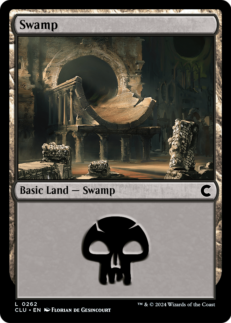 Swamp (CLU-262) [Ravnica: Clue Edition]