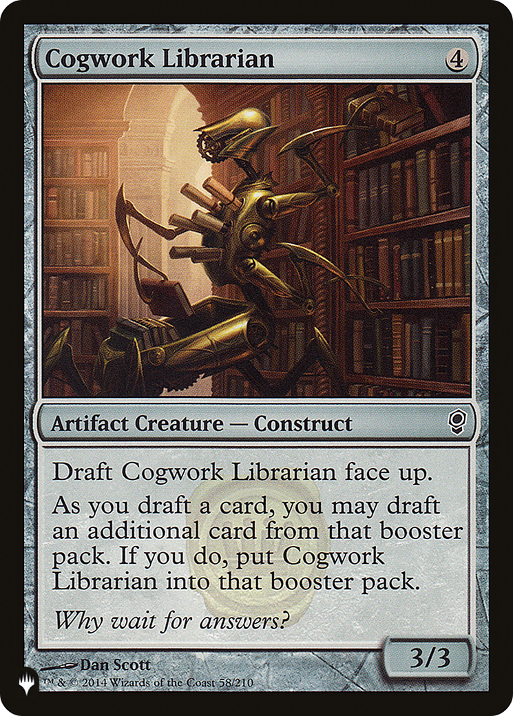Cogwork Librarian (LIST-58/210) [The List]