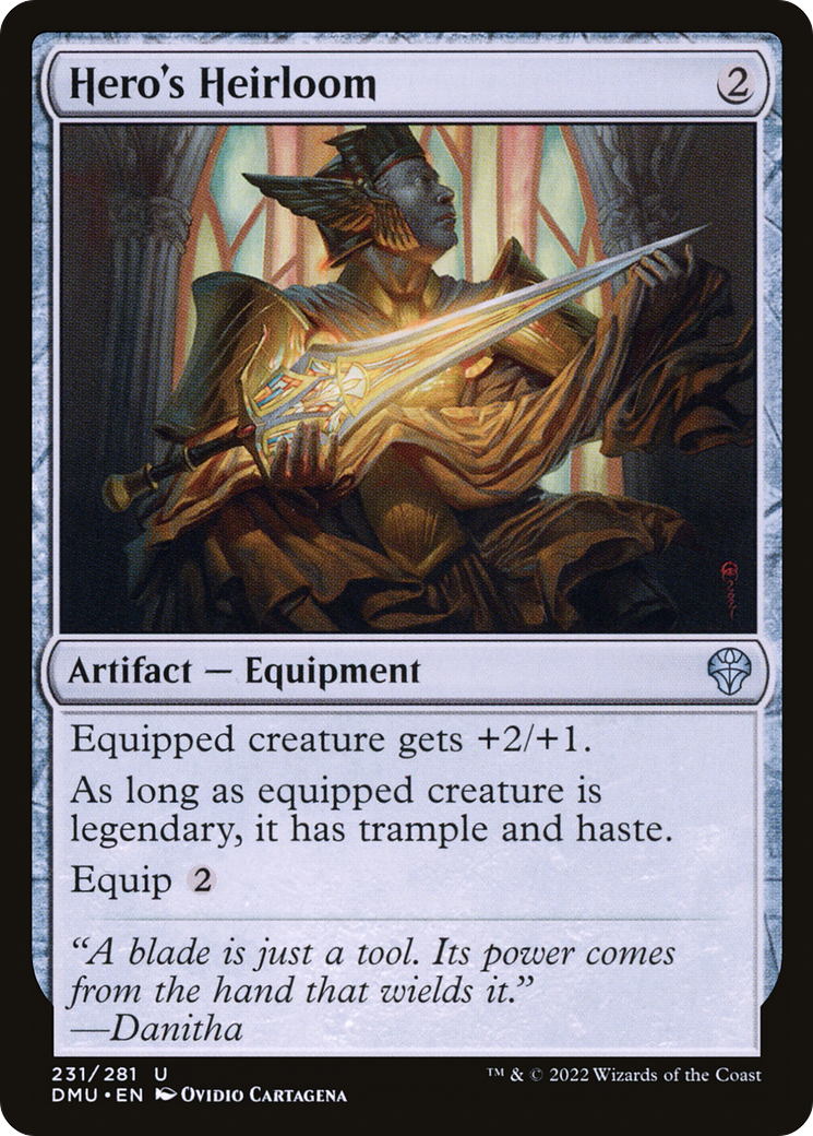 Hero's Heirloom (DMU-231) [Dominaria United] Foil