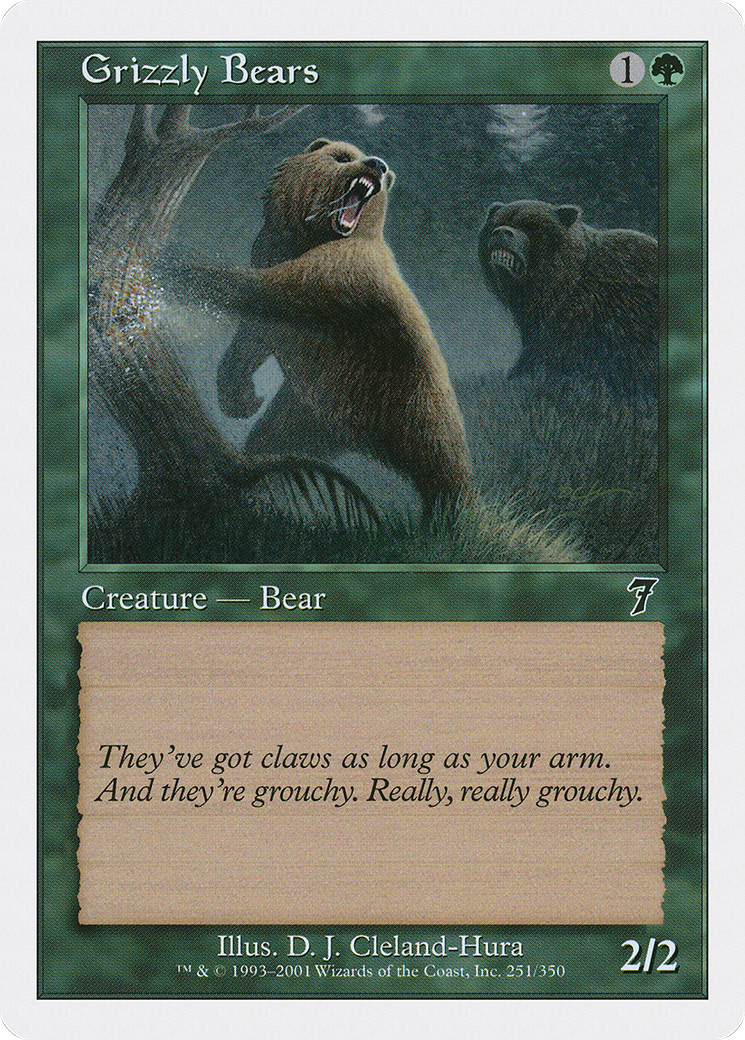 Grizzly Bears (7ED-251) [7th Edition]