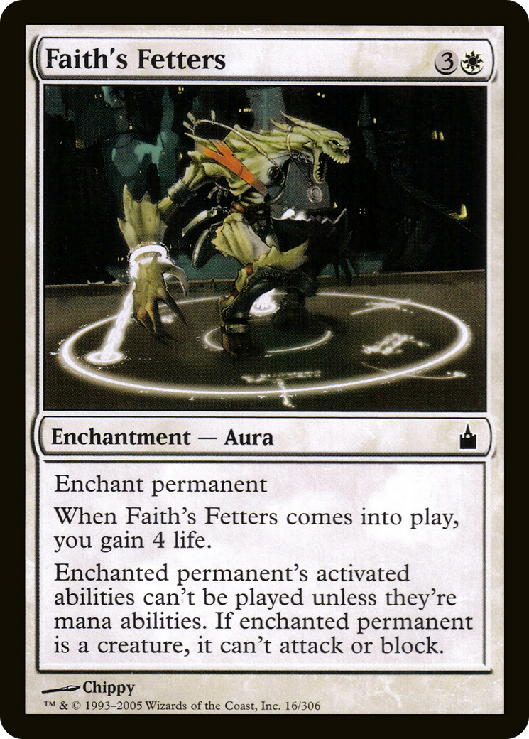 Faith's Fetters (RAV-016) [Ravnica: City of Guilds]