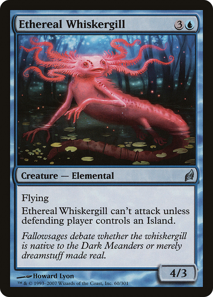 Ethereal Whiskergill (LRW-060) [Lorwyn]