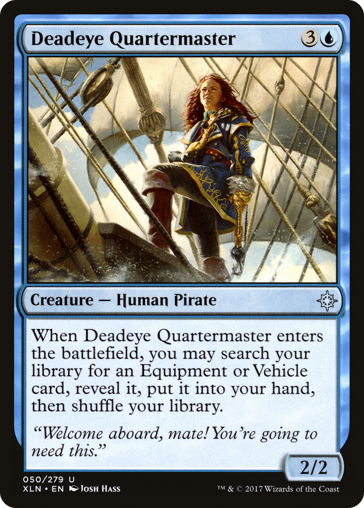 Deadeye Quartermaster (XLN-050) [Ixalan]