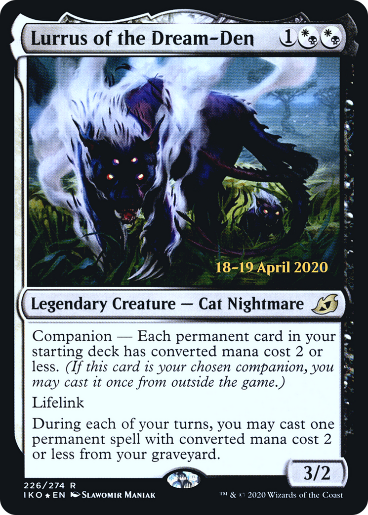 Lurrus of the Dream-Den (PRE-226) [Ikoria: Lair of Behemoths Promos] Foil