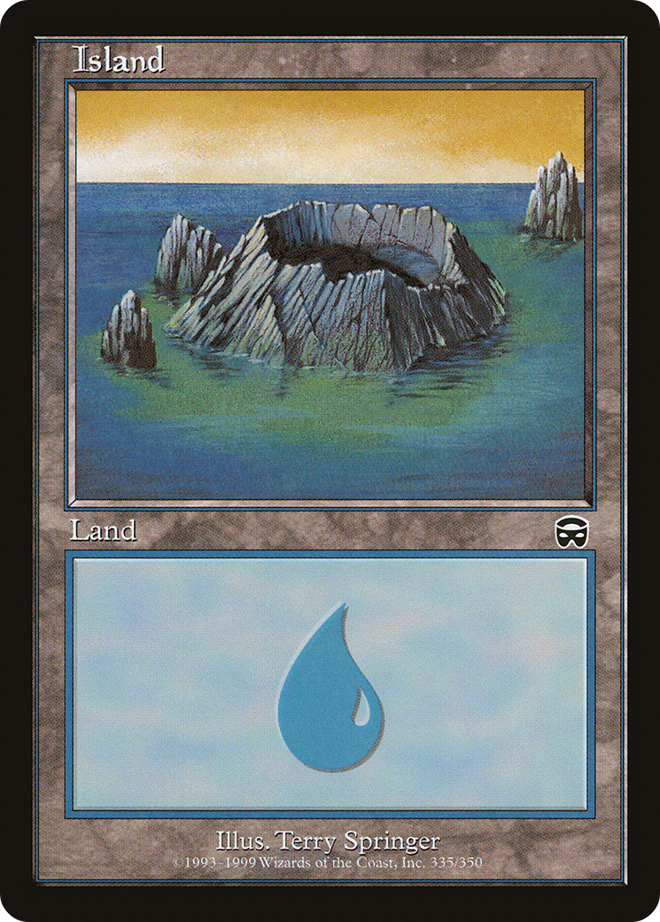 Island (MMQ-335) [Mercadian Masques] Foil