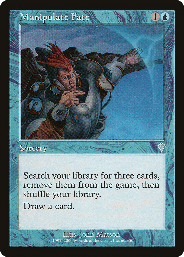 Manipulate Fate (INV-060) [Invasion] Foil