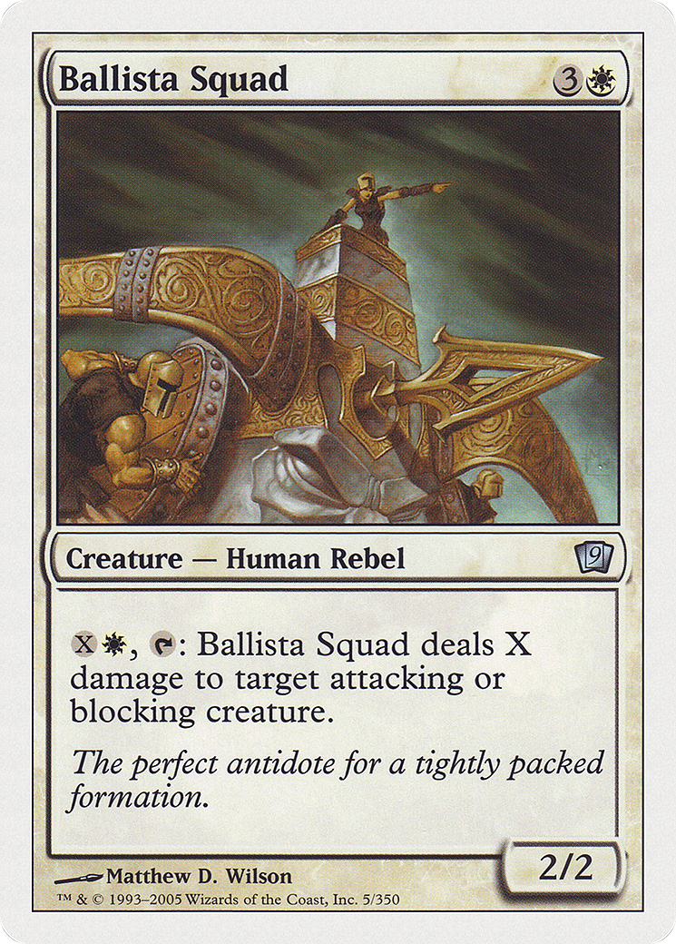 Ballista Squad (9ED-005) [9th Edition] Foil