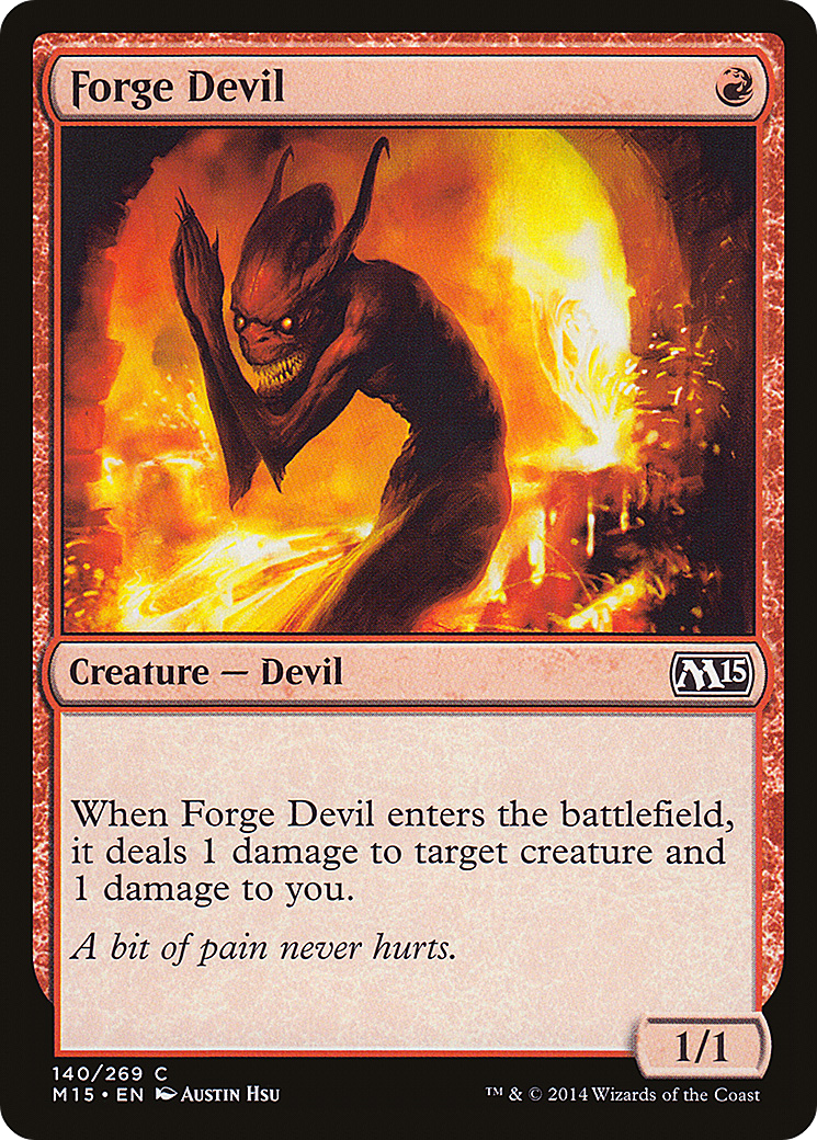 Forge Devil (M15-140) [Magic 2015]