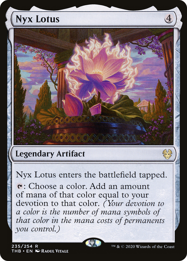 Nyx Lotus (THB-235) [Theros Beyond Death] Foil