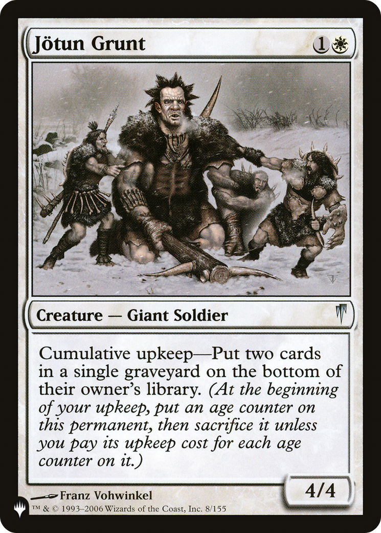 Jotun Grunt (LIST-8/155) [The List]