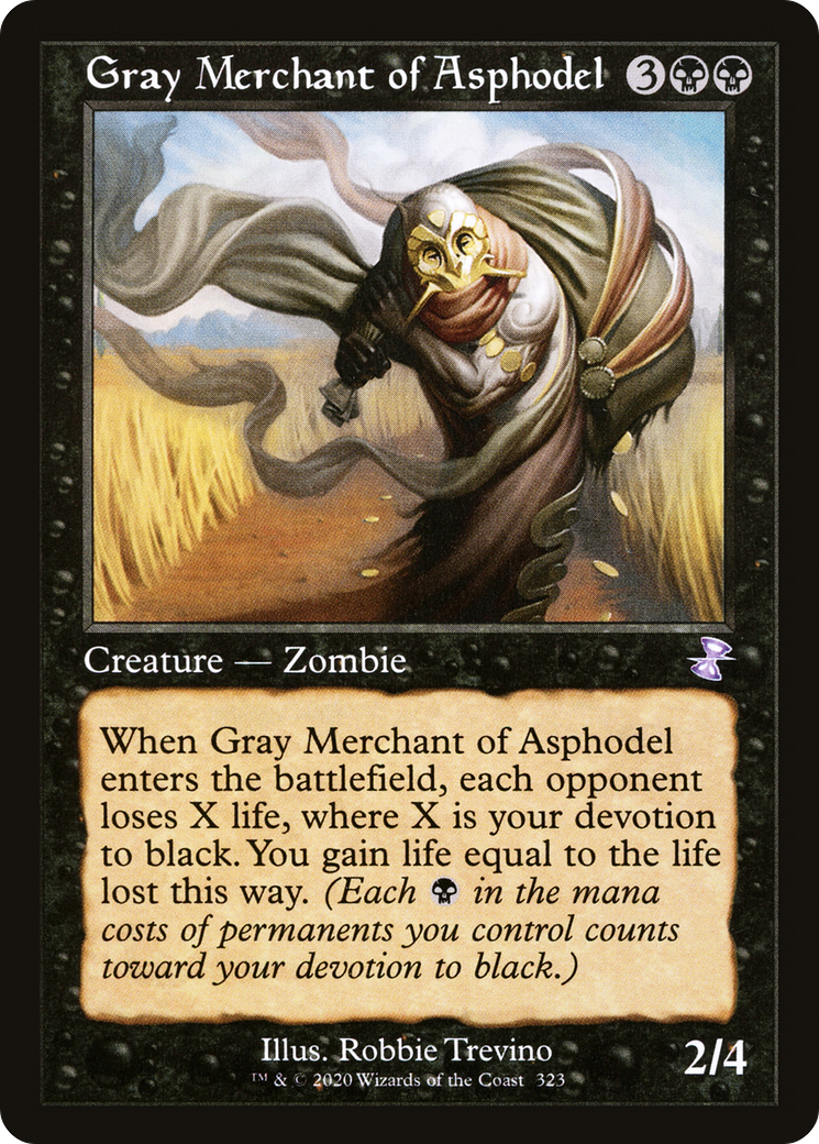 Gray Merchant of Asphodel (TSR-323) [Time Spiral Remastered] Foil