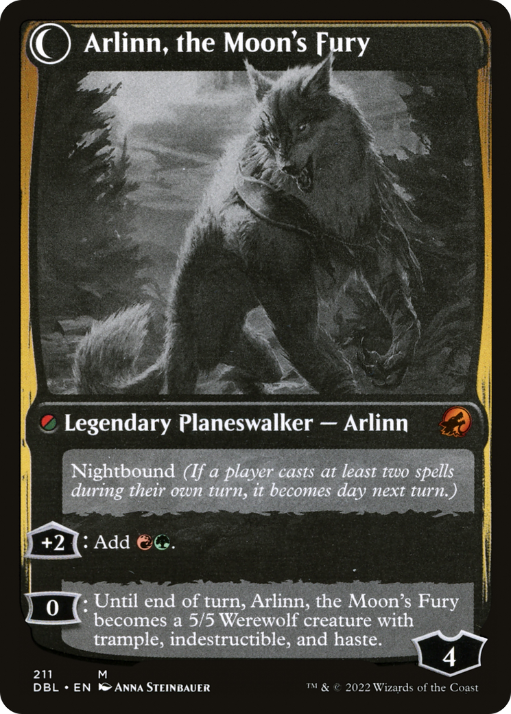 Arlinn, the Pack's Hope (DBL-211) [Innistrad: Double Feature] Foil