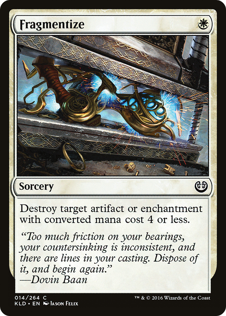 Fragmentize (KLD-014) [Kaladesh] Foil