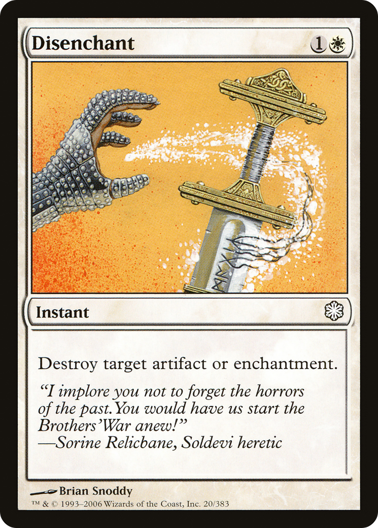 Disenchant (CTD-020) [Coldsnap Theme Decks]
