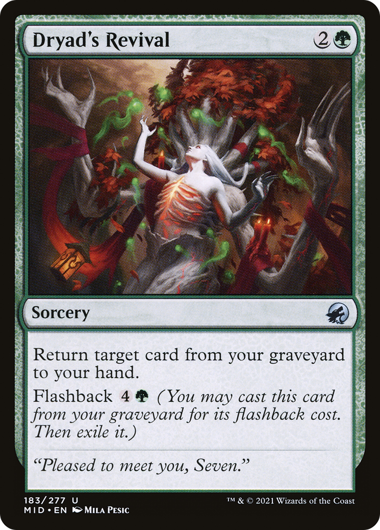 Dryad's Revival (MID-183) [Innistrad: Midnight Hunt]