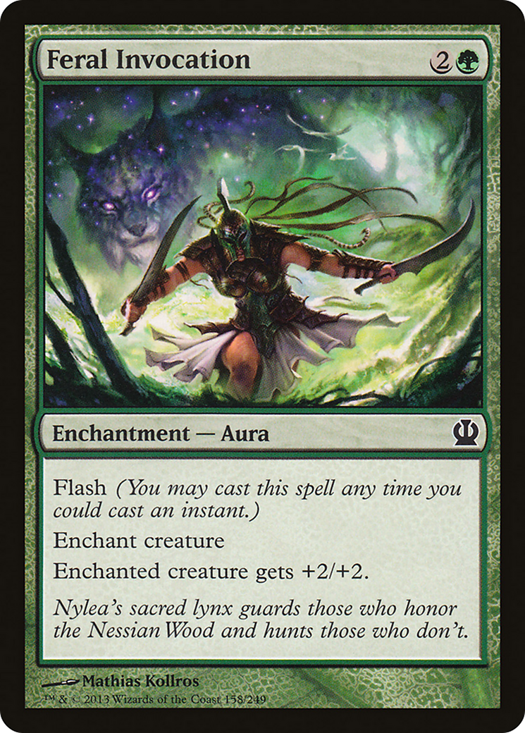 Feral Invocation (THS-158) [Theros]