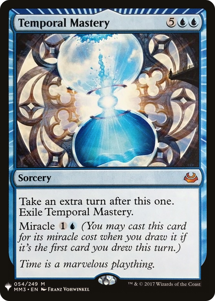 Temporal Mastery (LIST-054) [The List]