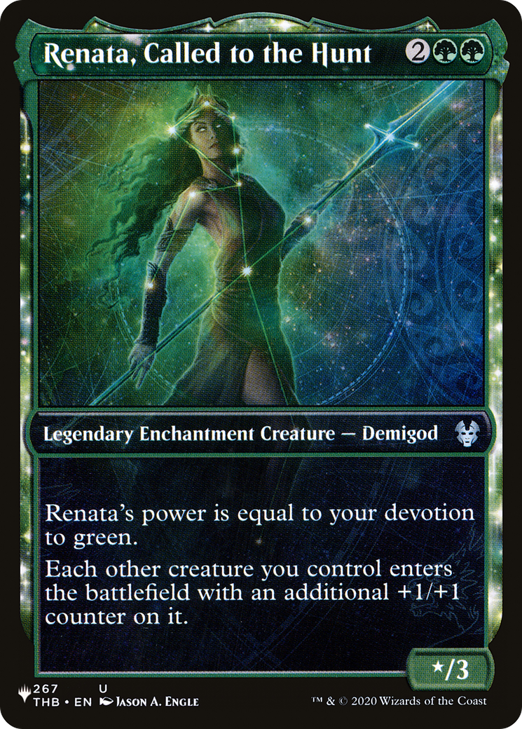 Renata, Called to the Hunt (Showcase) (LIST-267/254) [The List]