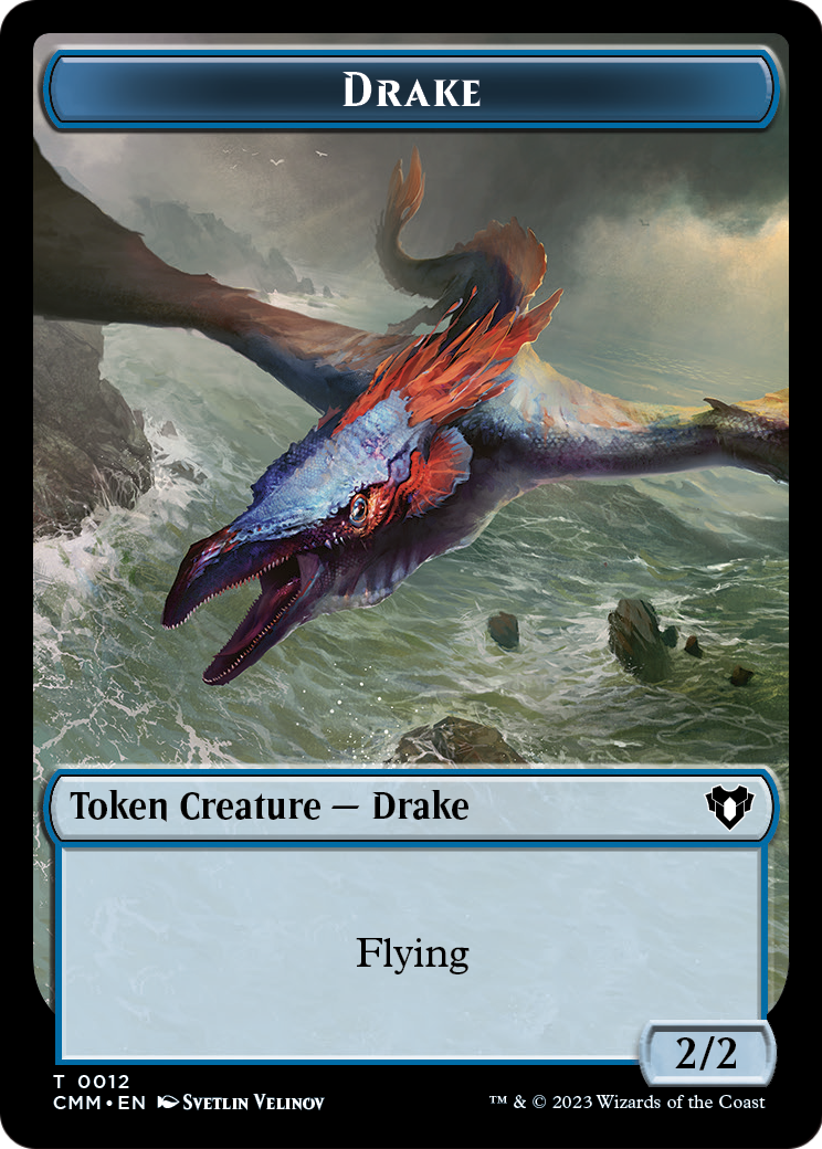 Drake (TCMM-012) [Commander Masters Tokens] Foil