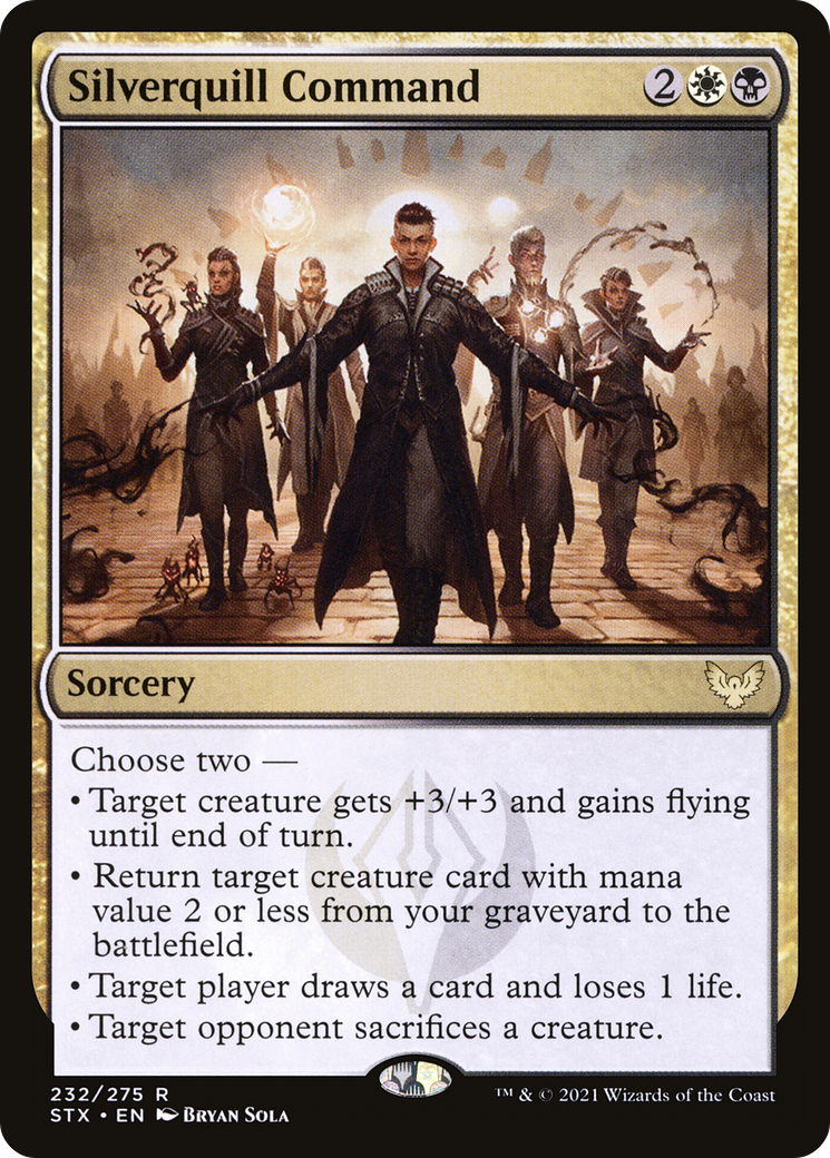 Silverquill Command (STX-232) [Strixhaven: School of Mages]