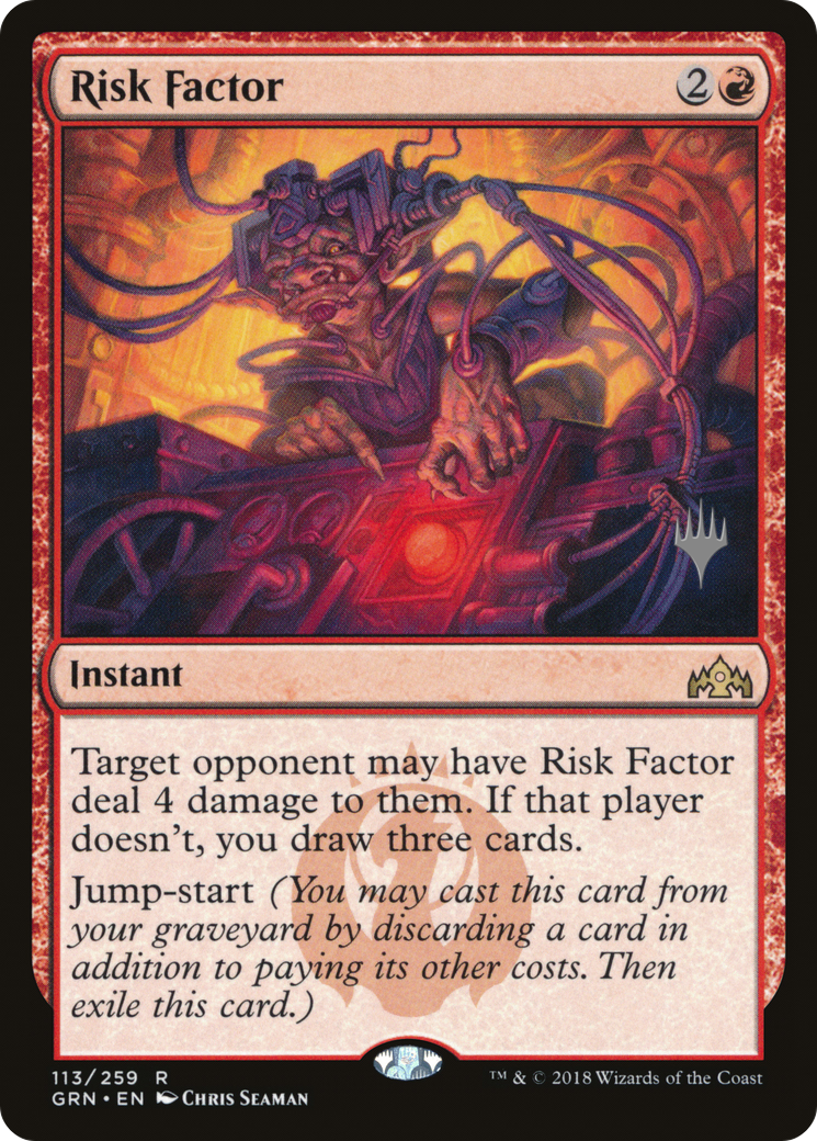 Risk Factor (PPM20-113) [Promo Pack: Guilds of Ravnica Promos]