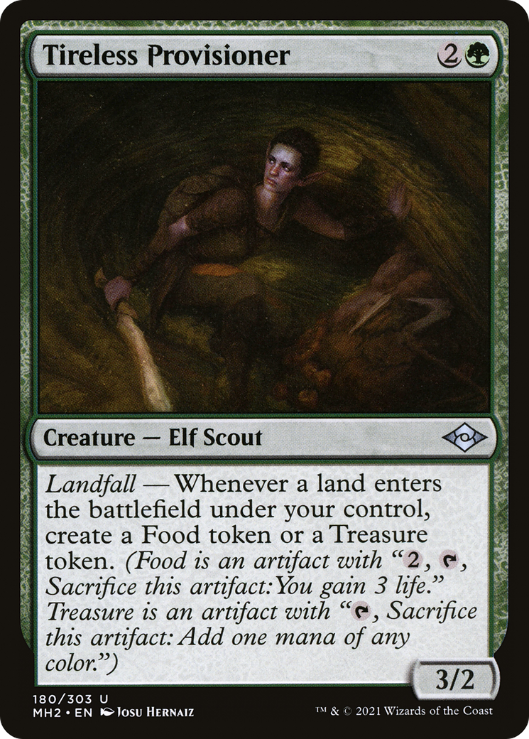 Tireless Provisioner (MH2-180) [Modern Horizons 2] Foil