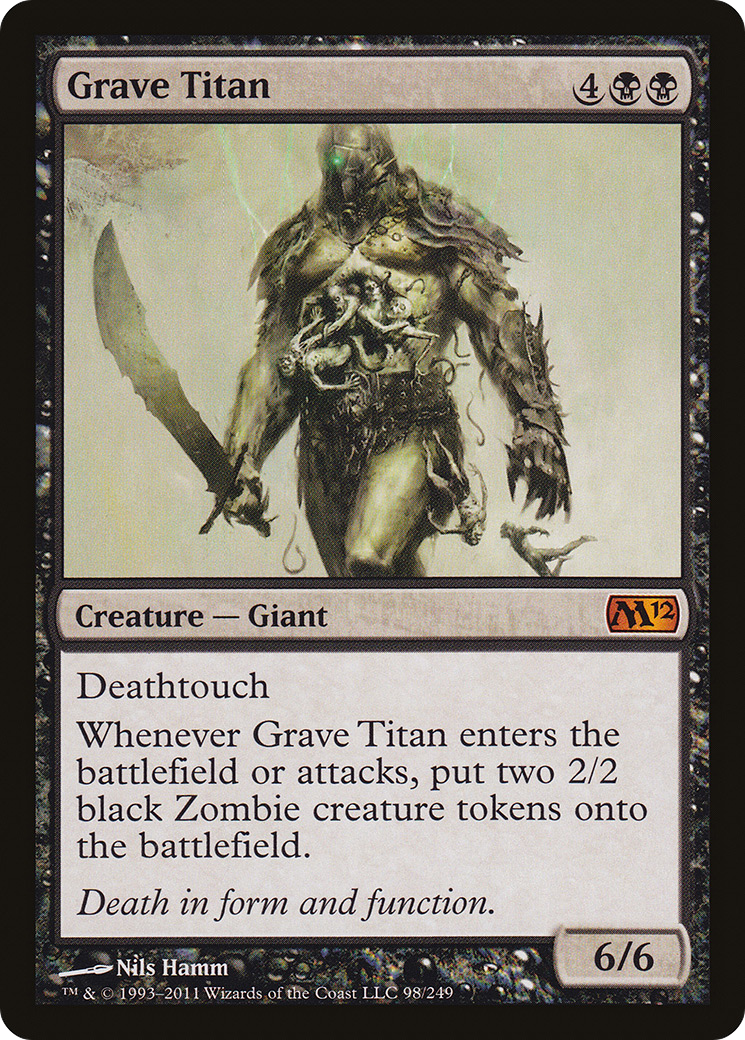 Grave Titan (M12-098) [Magic 2012]