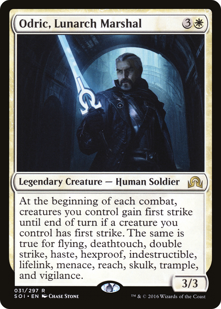 Odric, Lunarch Marshal (SOI-031) [Shadows over Innistrad] Foil