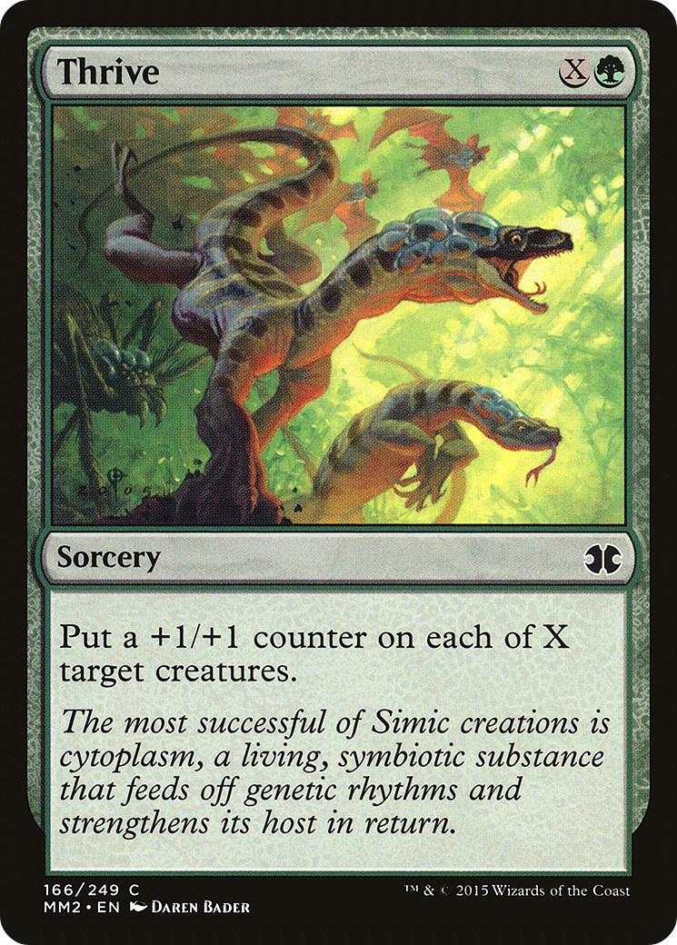 Thrive (MM2-166) [Modern Masters 2015] Foil