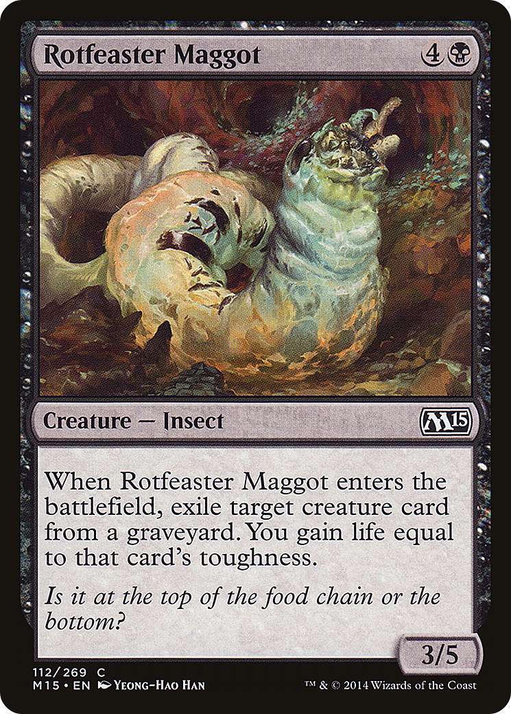 Rotfeaster Maggot (M15-112) [Magic 2015]