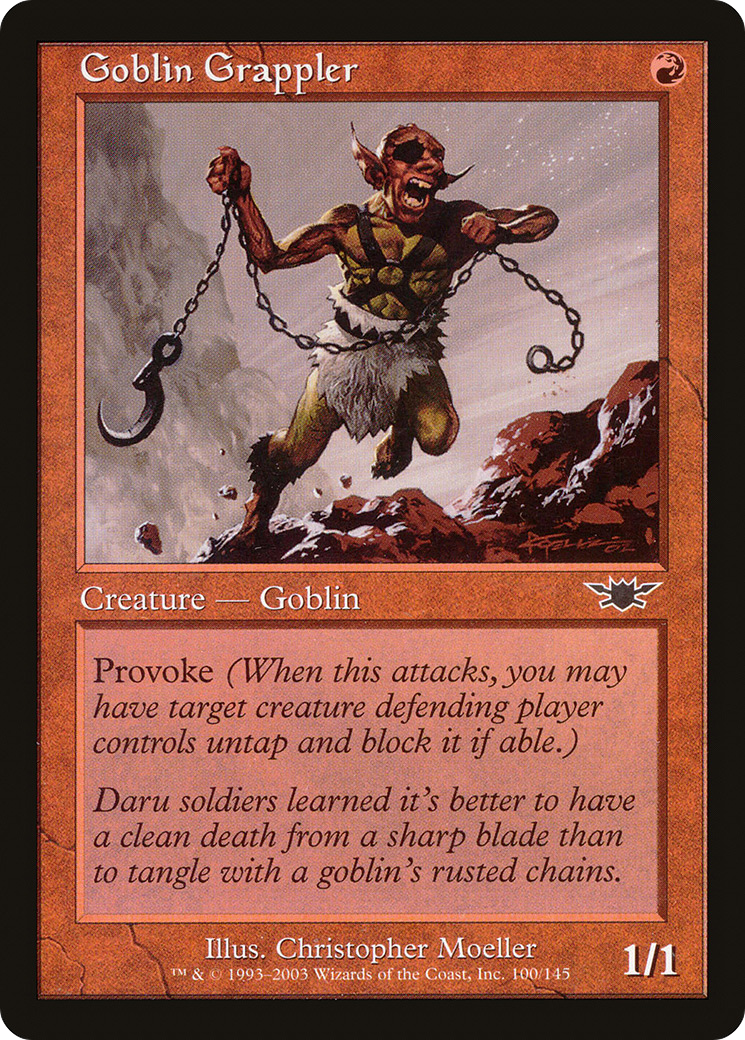 Goblin Grappler (LGN-100) [Legions] Foil