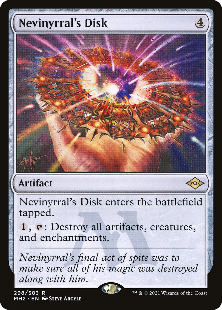 Nevinyrral's Disk (MH2-298) [Modern Horizons 2] Foil