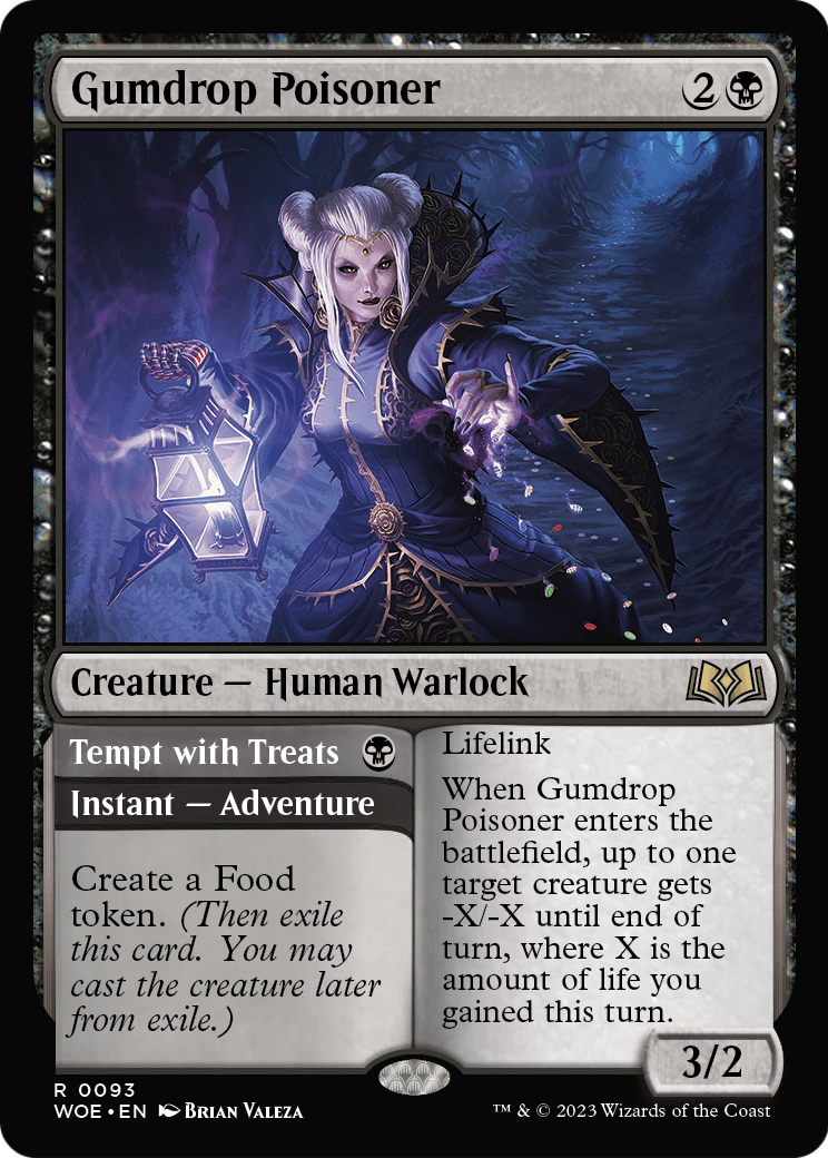 Gumdrop Poisoner (WOE-093) [Wilds of Eldraine]