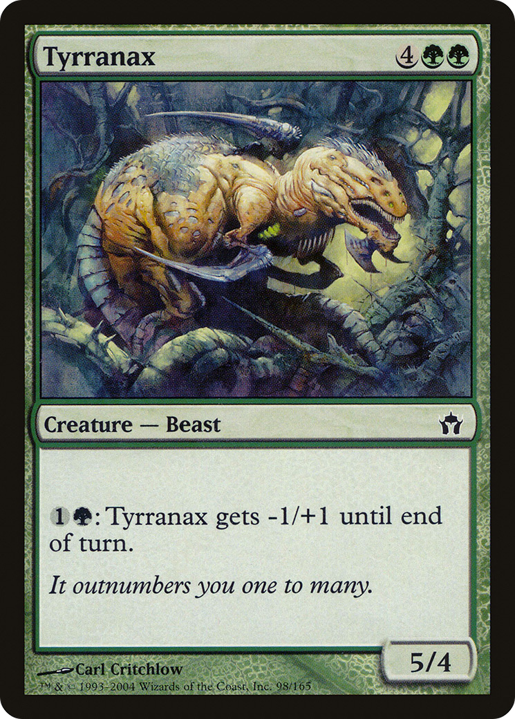 Tyrranax (5DN-098) [Fifth Dawn] Foil