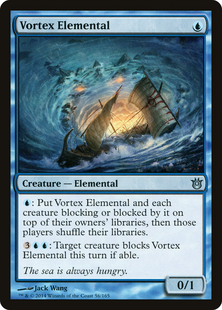 Vortex Elemental (BNG-056) [Born of the Gods] Foil