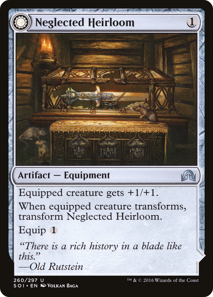 Neglected Heirloom (SOI-260) [Shadows over Innistrad]
