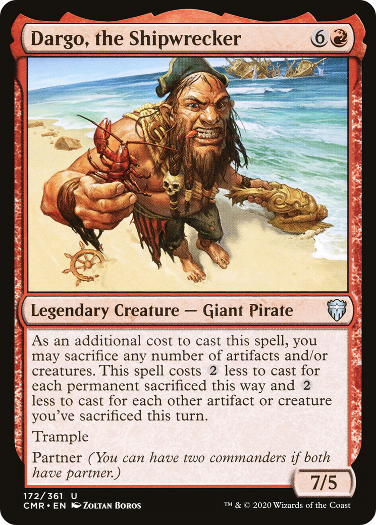 Dargo, the Shipwrecker (CMR-172) [Commander Legends]